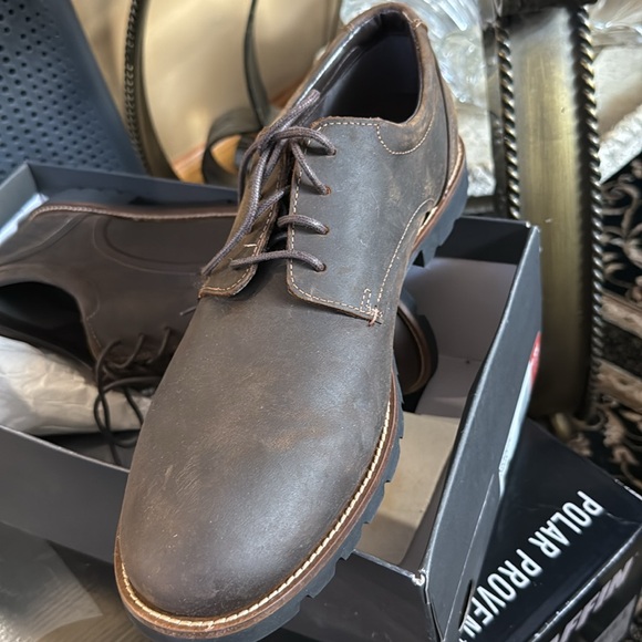 Rockport Colben Brown Dress Shoe 11.5M - Picture 2 of 3